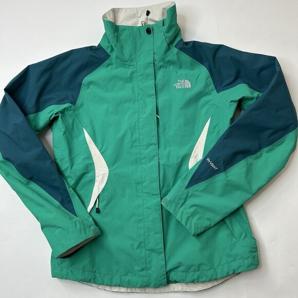 North Face Jacket Womens Small Varius Guide Hyvent Outdoor Vents Nylon Zip - Picture 1 of 7